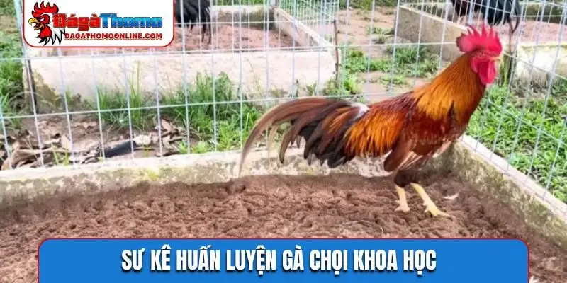 Sư kê huấn luyện gà chọi khoa học